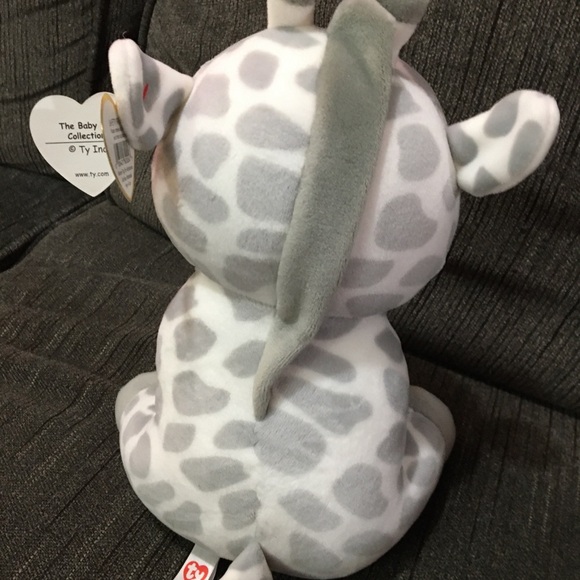 Plush Giraffe Toy Ty Baby Collectable - Picture 2 of 7